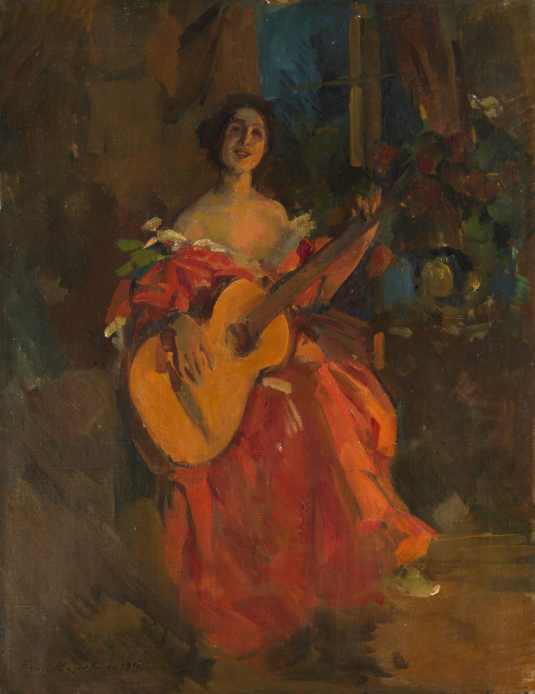 Lady with a Guitar