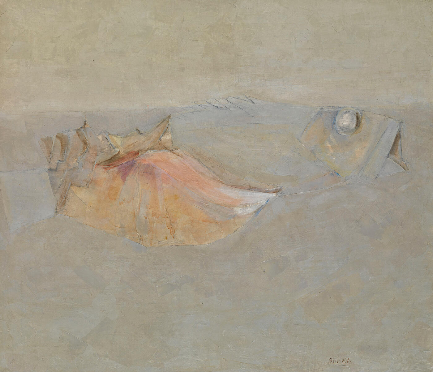 Composition with Fish and Shell