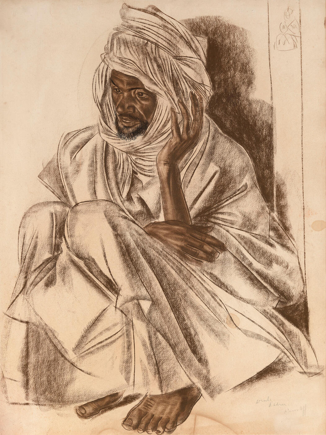 Portrait of an Arab from Adrar