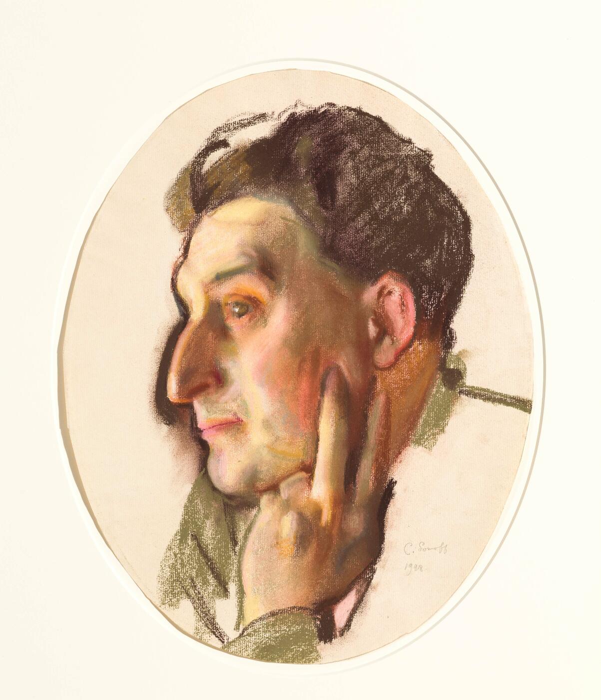Portrait of M.G. Lukianov in Profile