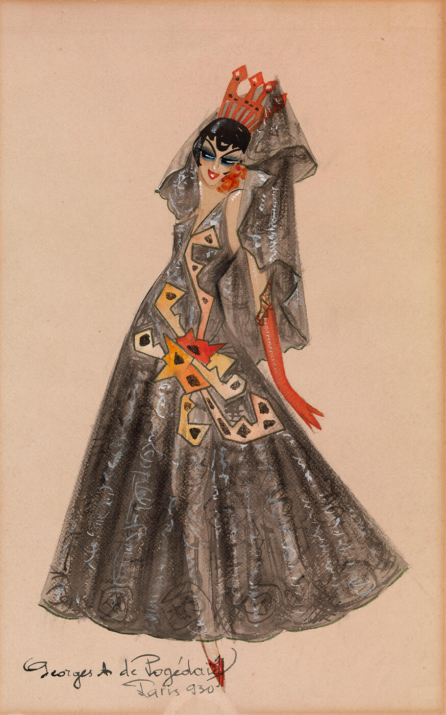 Costume Design for Sergei Rachmaninov's Opera "Aleko"