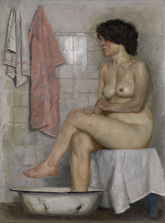 Nude in the Bathroom