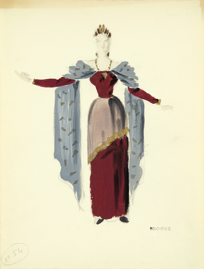 Costume Designs for "Romeo and Juliet"