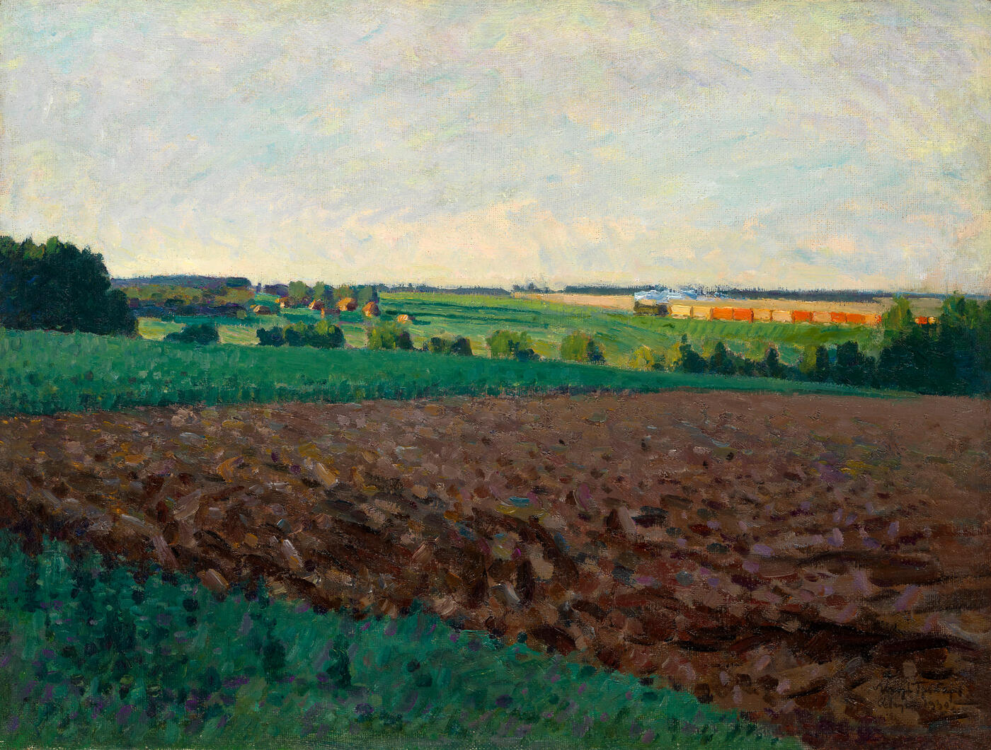 Ploughed Field on the Gerold State Farm