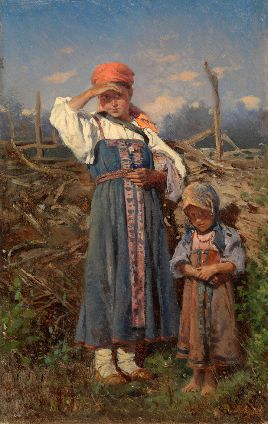 Two Peasant Girls