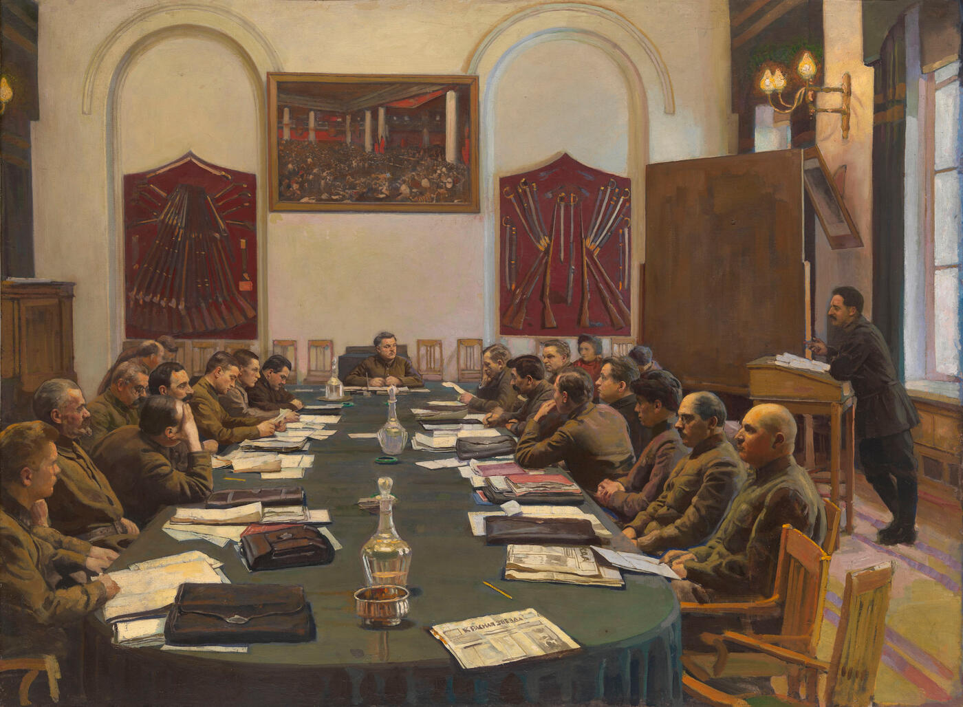 Assembly of the Revolutionary Military Council of the USSR, Chaired by Kliment Voroshilov
