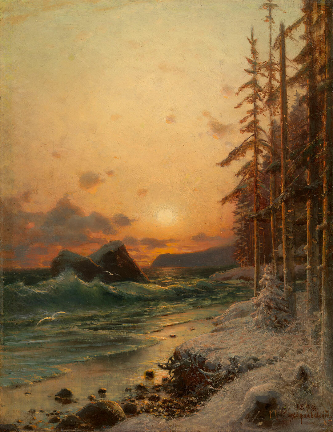 The Northern Coast in Winter