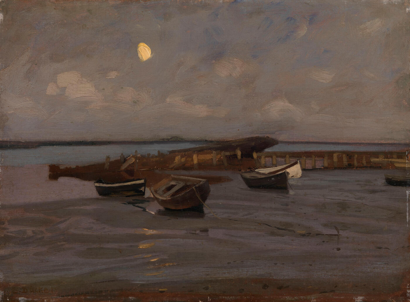 Boats on the Mudflats