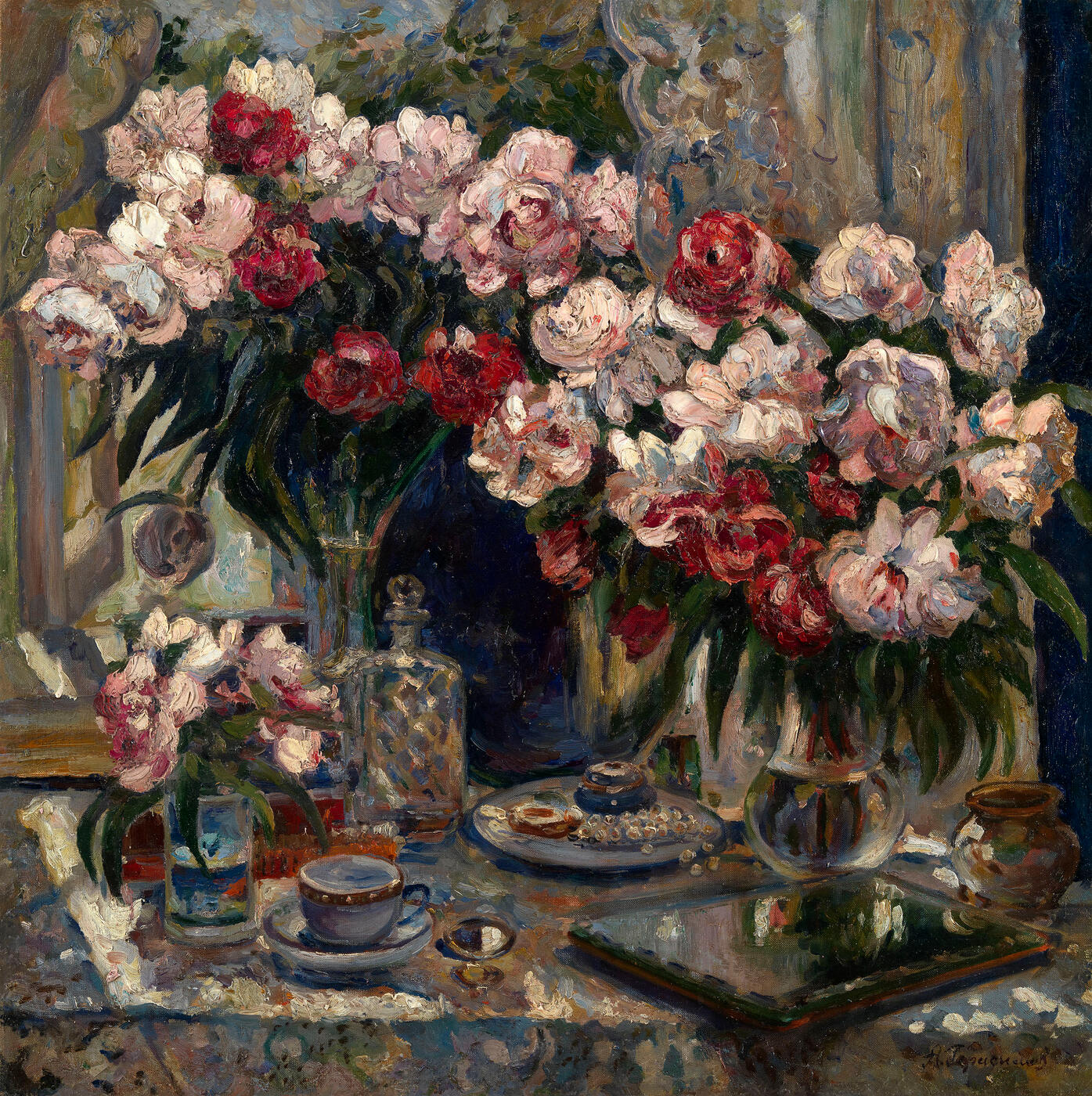 Still Life with Peonies