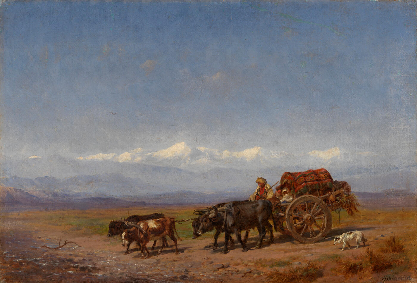 Rural Caucasian Scene