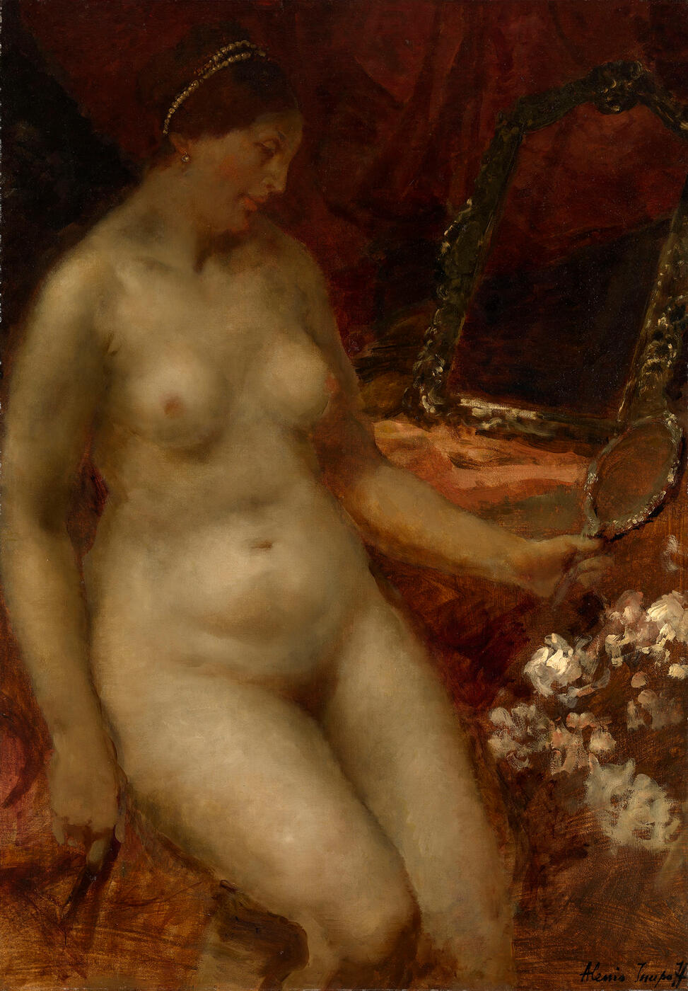 Nude with a Mirror
