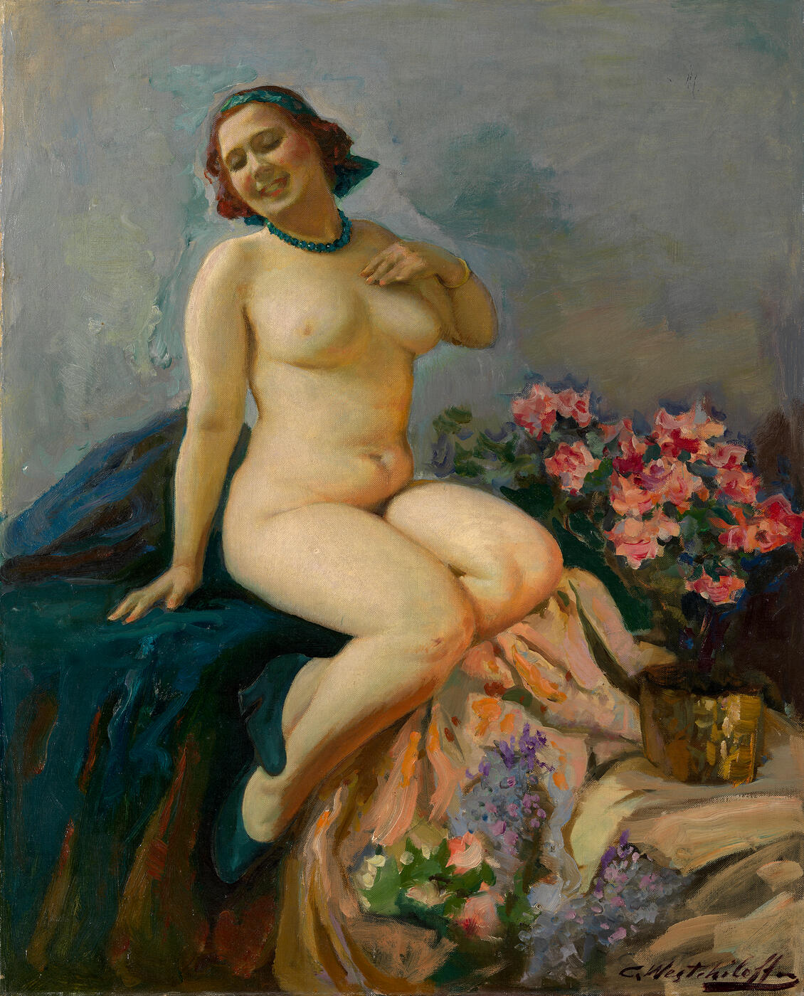 Nude with a Necklace