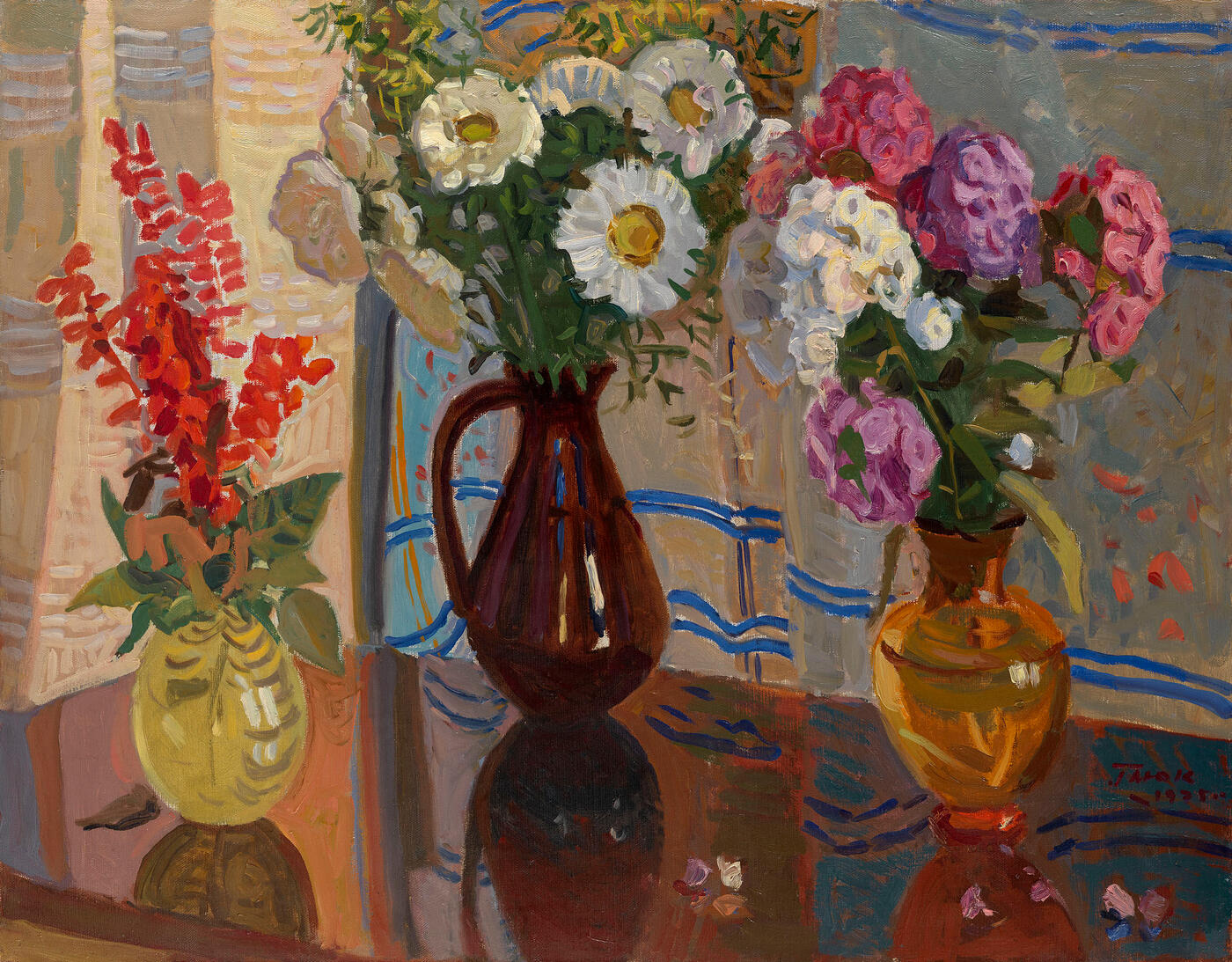 Interior with Flowers