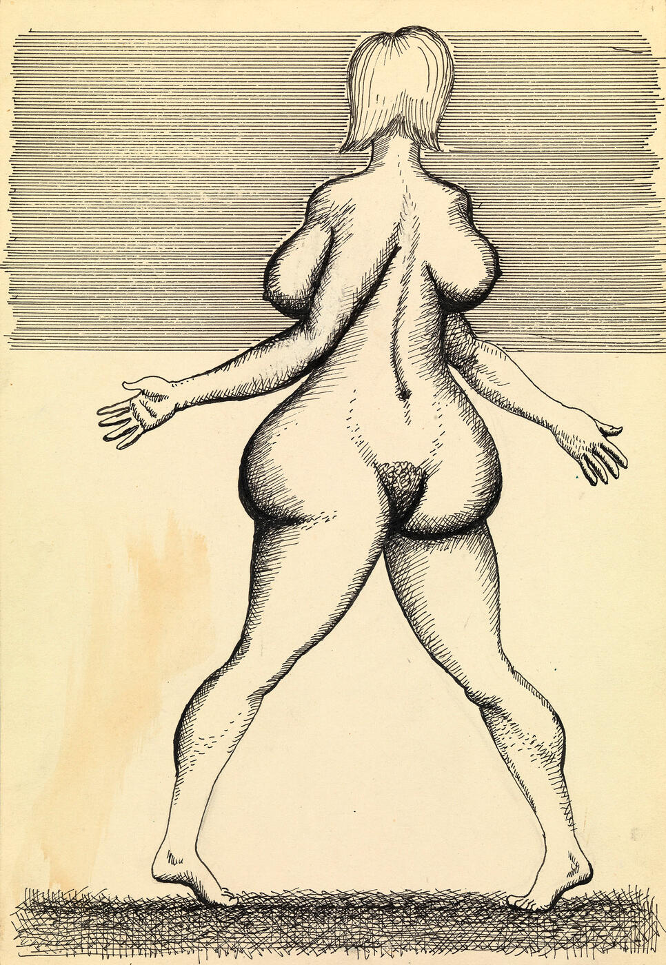 Female Nudes, five works