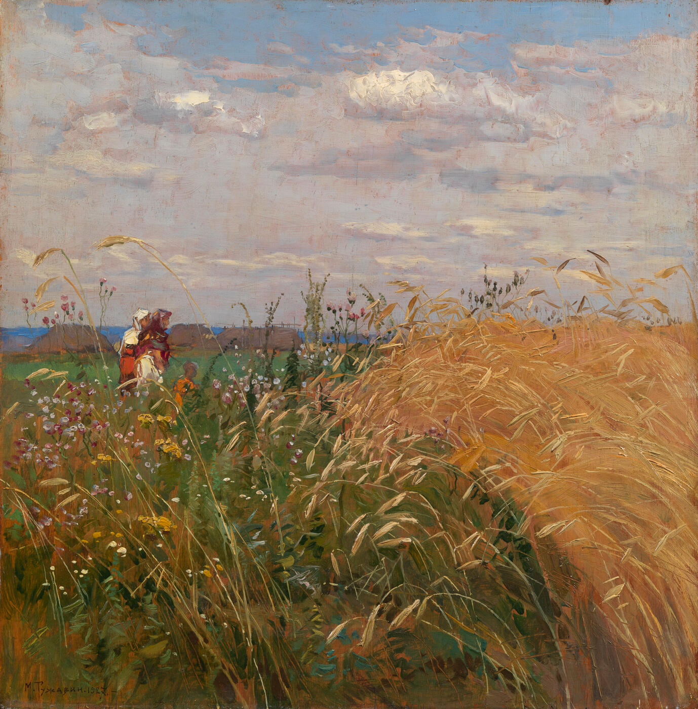 Peasant Women in a Field
