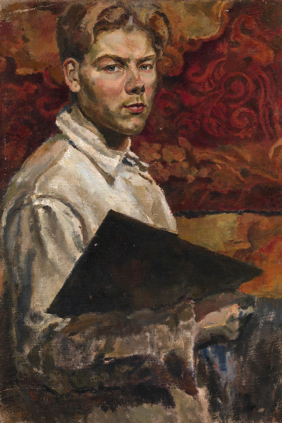 Self-Portrait with a Palette.
