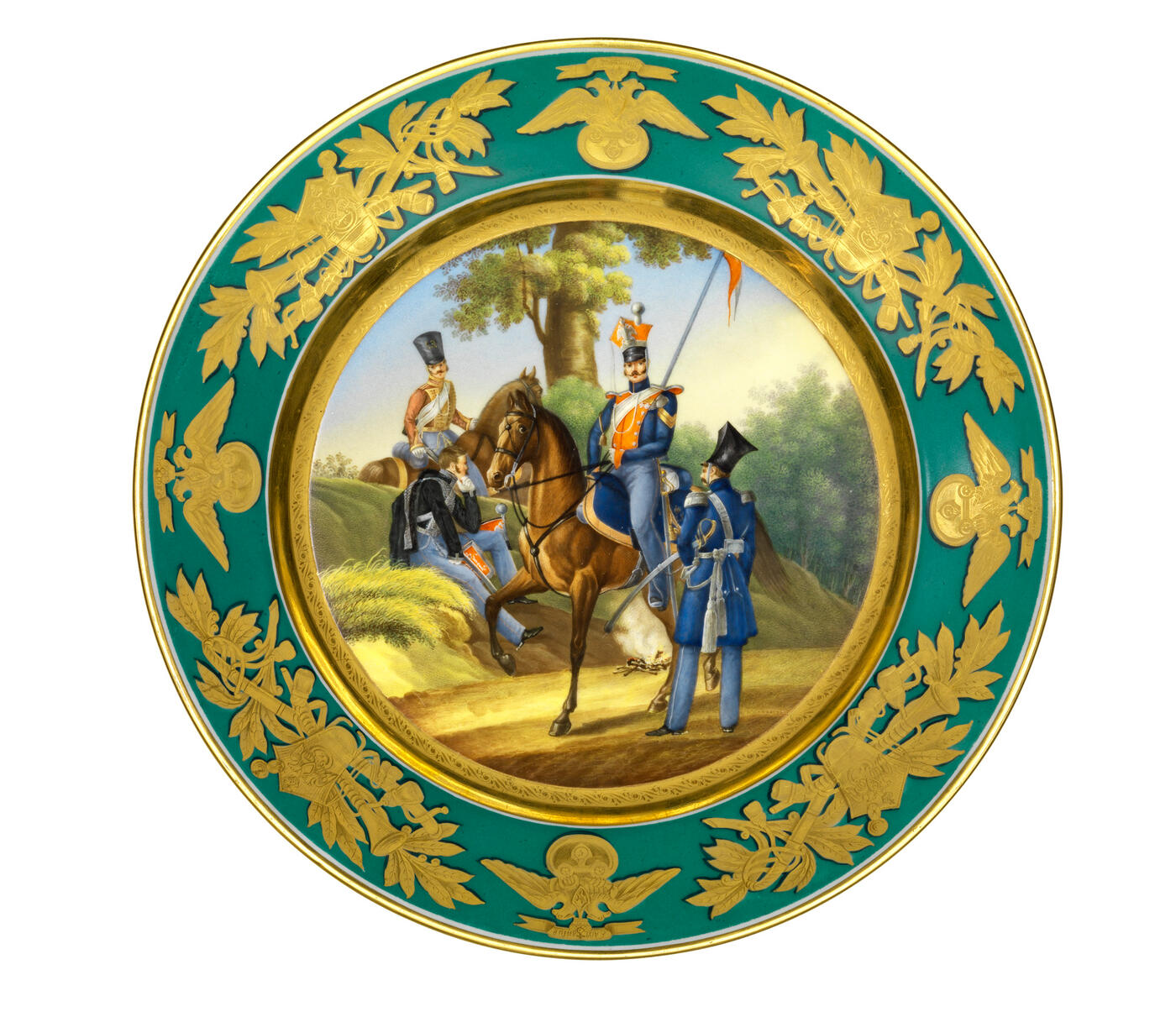 IMPERIAL PORCELAIN MANUFACTORY, PERIOD OF NICHOLAS I (1825–1855)