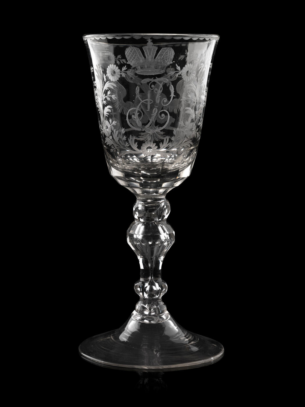 PROBABLY IMPERIAL GLASSWORKS, ST. PETERSBURG, PERIOD OF ELIZABETH PETROVNA (1741–1761)