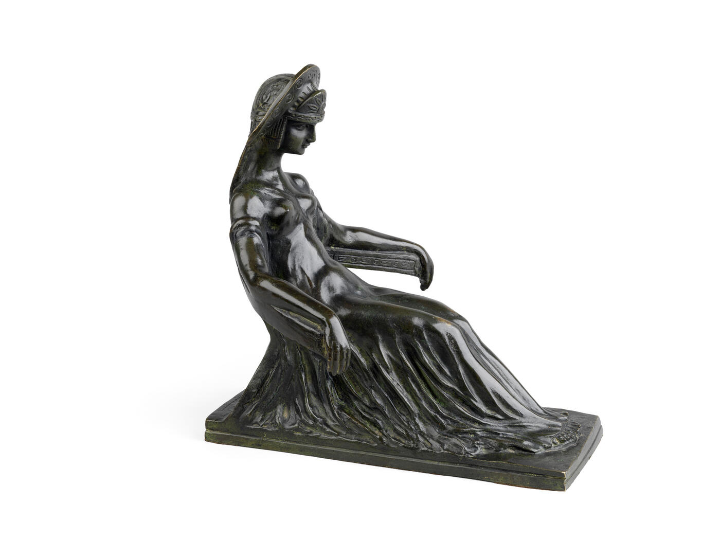 AFTER A MODEL BY SERGE ZELIKSON, INSCRIBED WITH A SIGNATURE, 20TH CENTURY