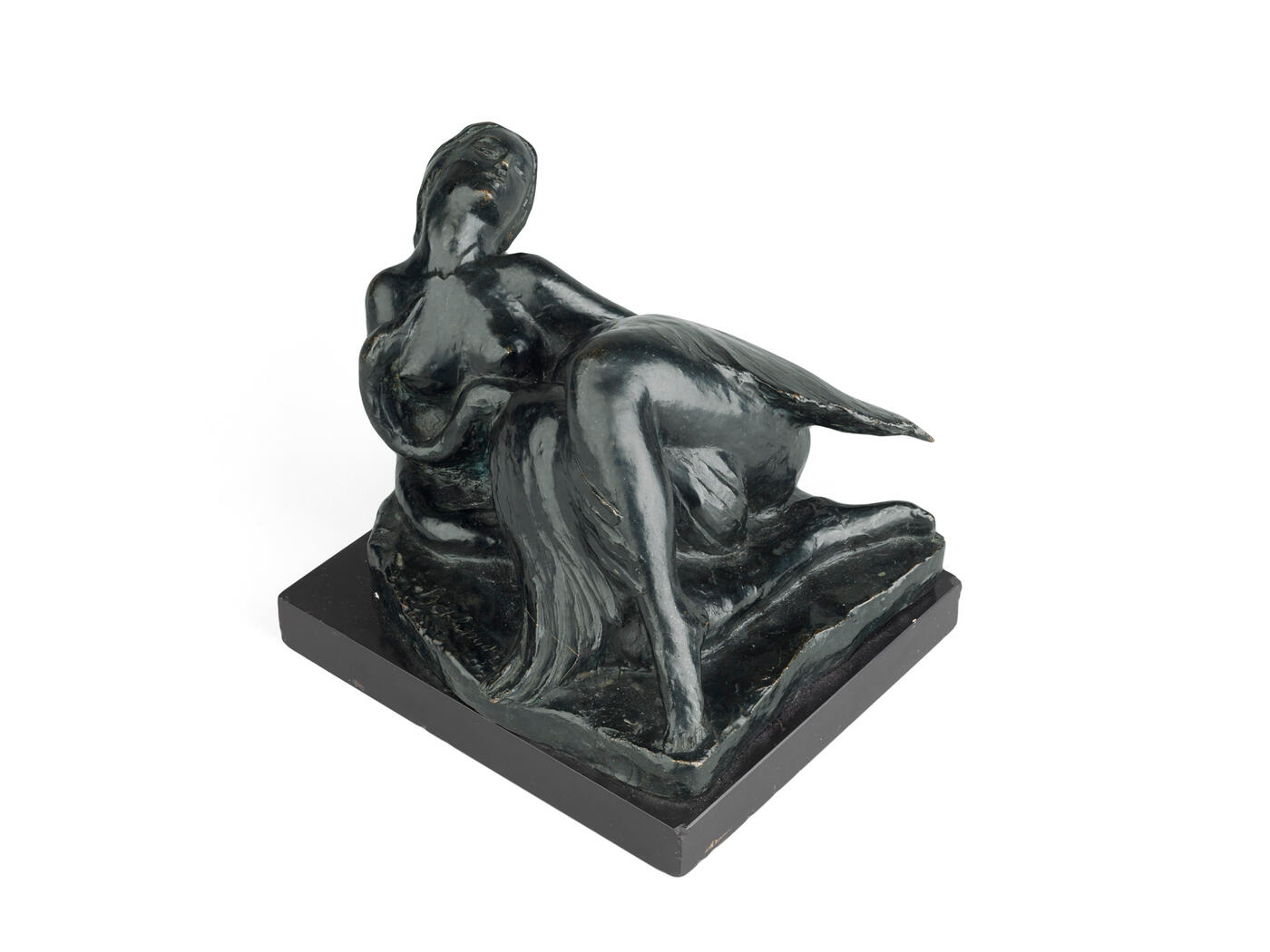 AFTER A MODEL BY VLADIMIR BEKLEMISHEV, INSCRIBED WITH A SIGNATURE, C. VALSUANI FOUNDRY, 20TH CENTURY