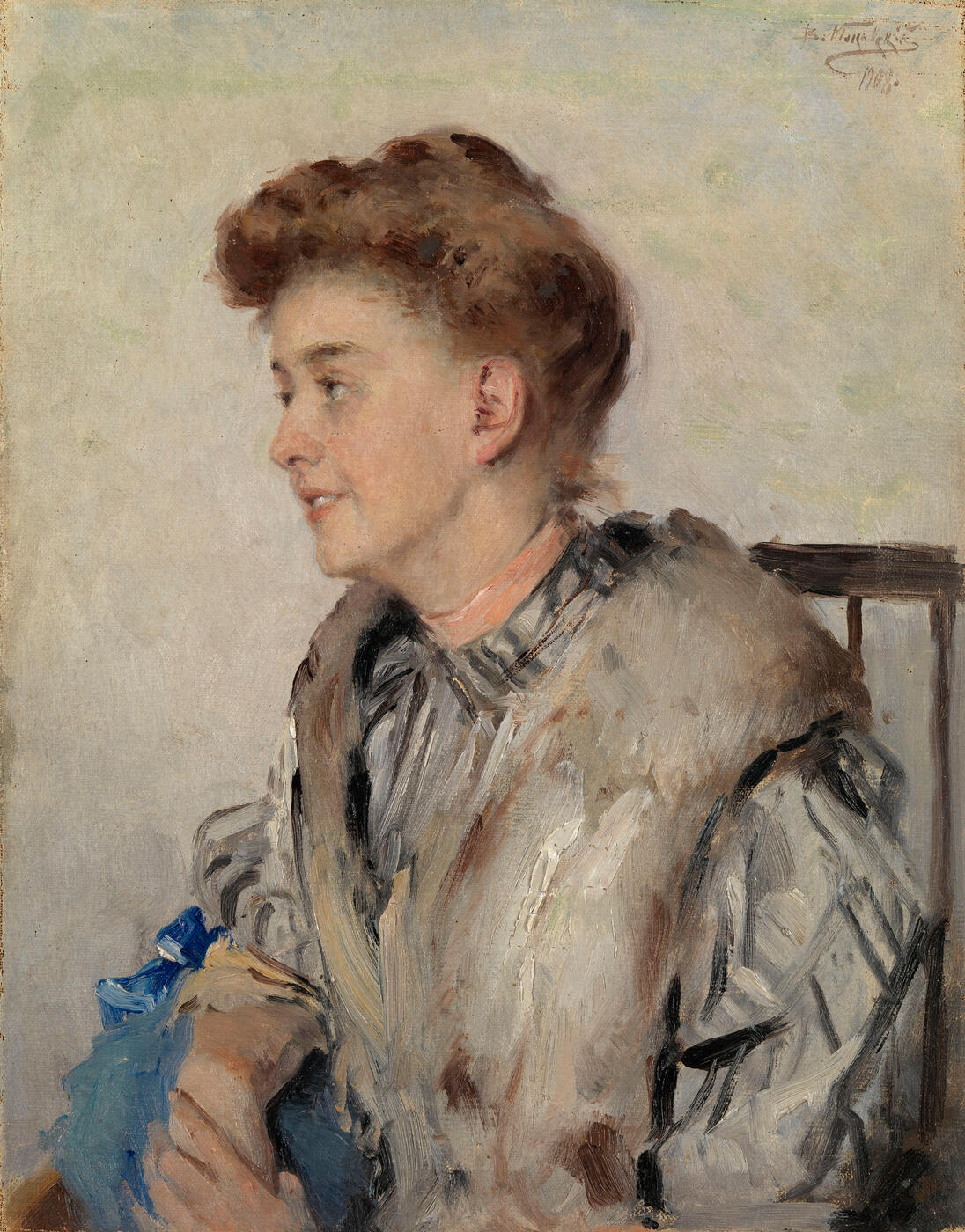 Portrait of the Artist's Wife, Olga Krishtofovich