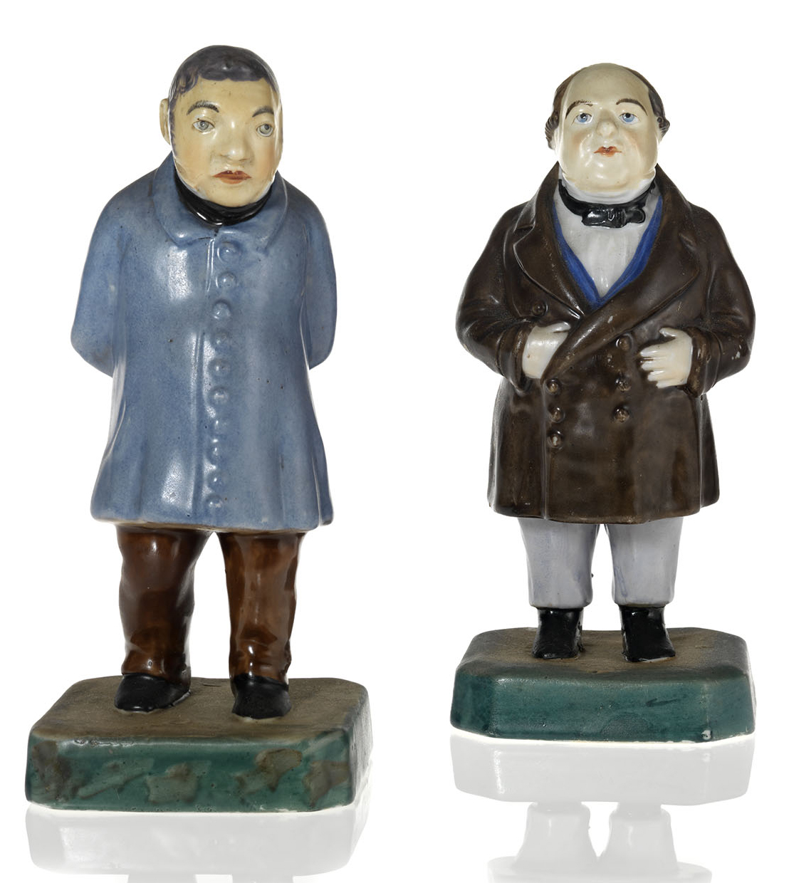 A Porcelain Composition of Two Literary Personages