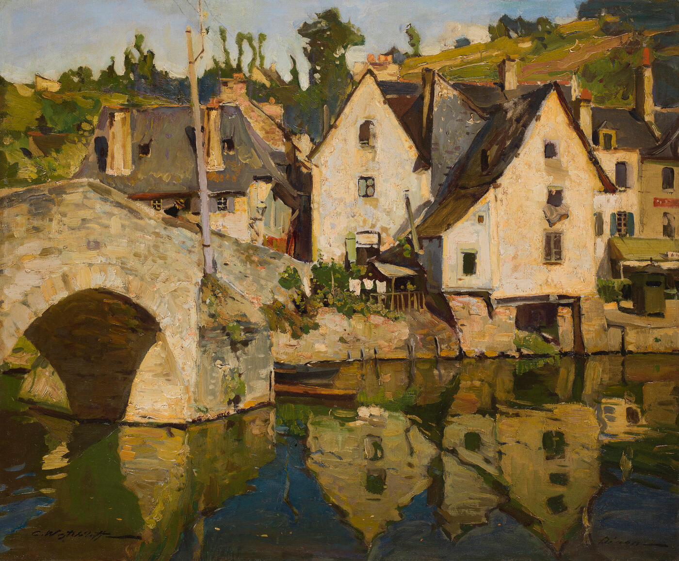 View of Dinan, Brittany