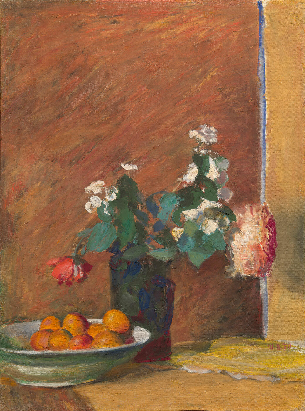 Apricots and Flowers