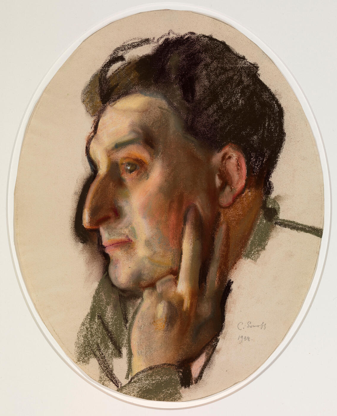 Portrait of M.G. Lukianov in Profile