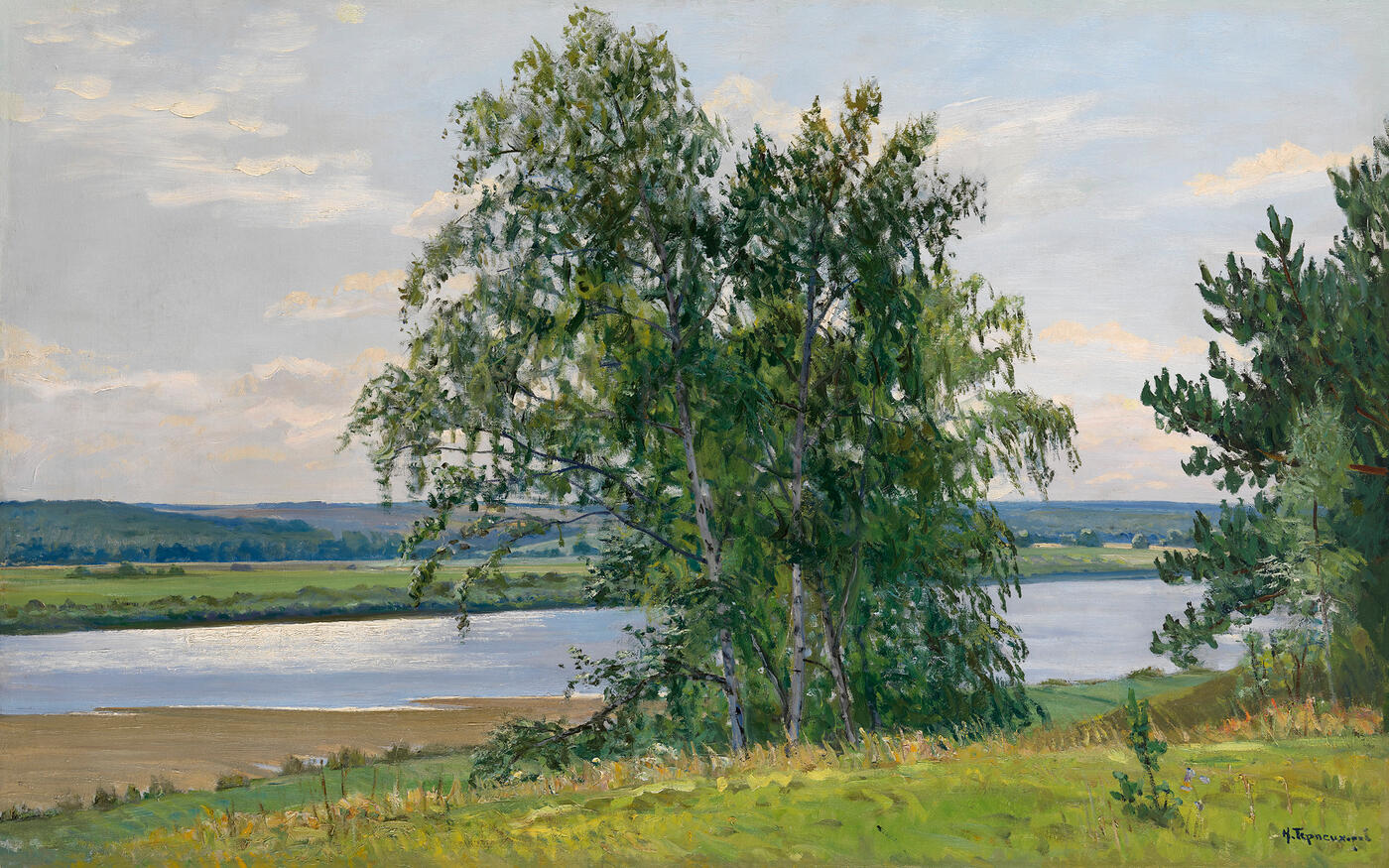 By the Oka River
