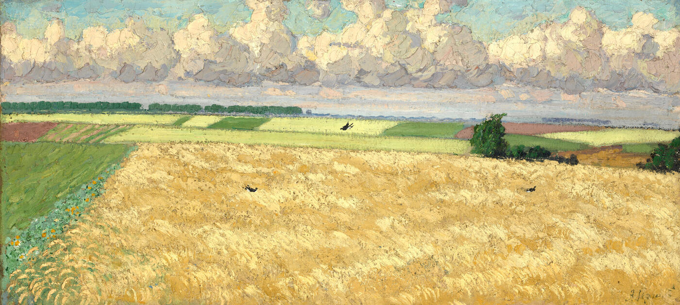 Corn Field and Ploughed Field, double-sided work