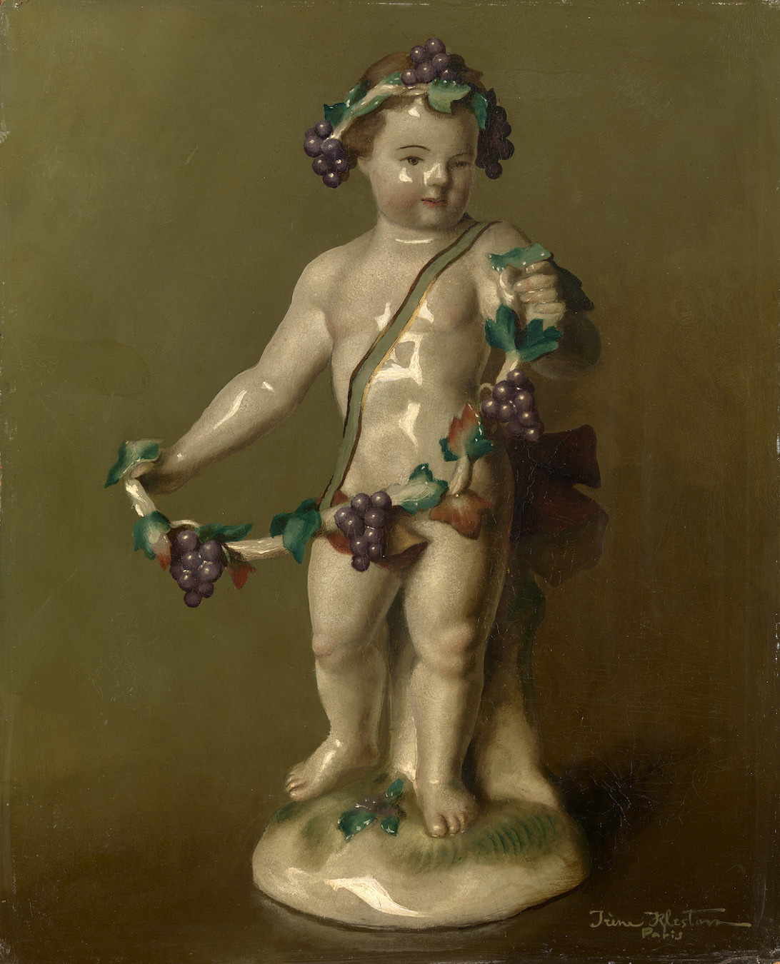 Still Life with a Porcelain Figurine