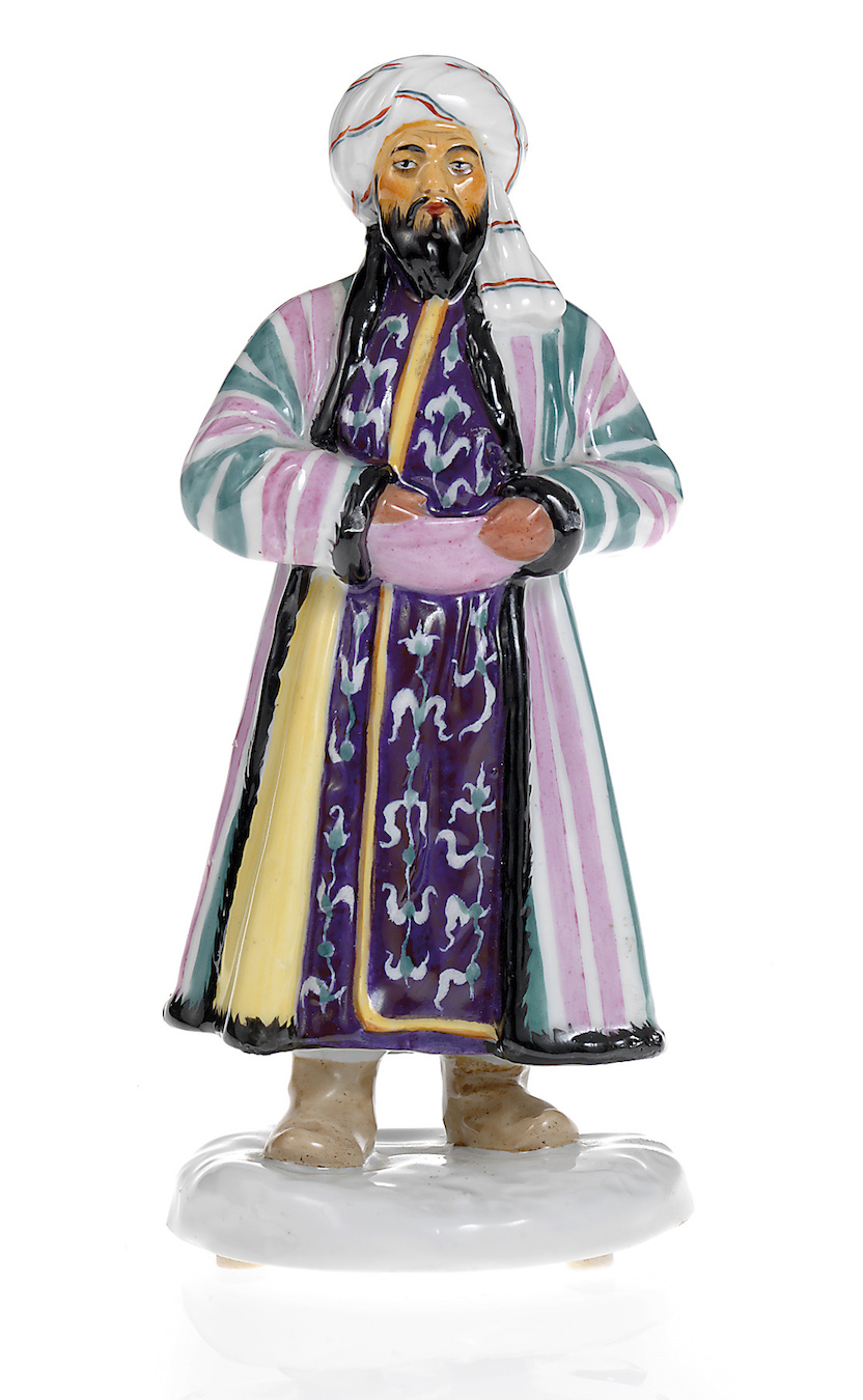 A Soviet Porcelain Figurine of an Uzbek