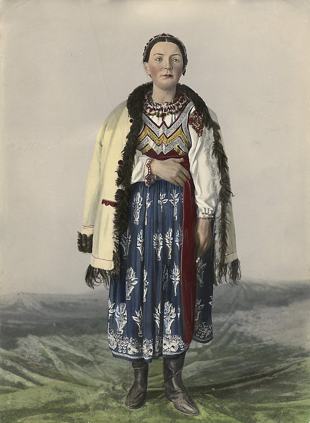 Slovak Girl from the Kriván Region