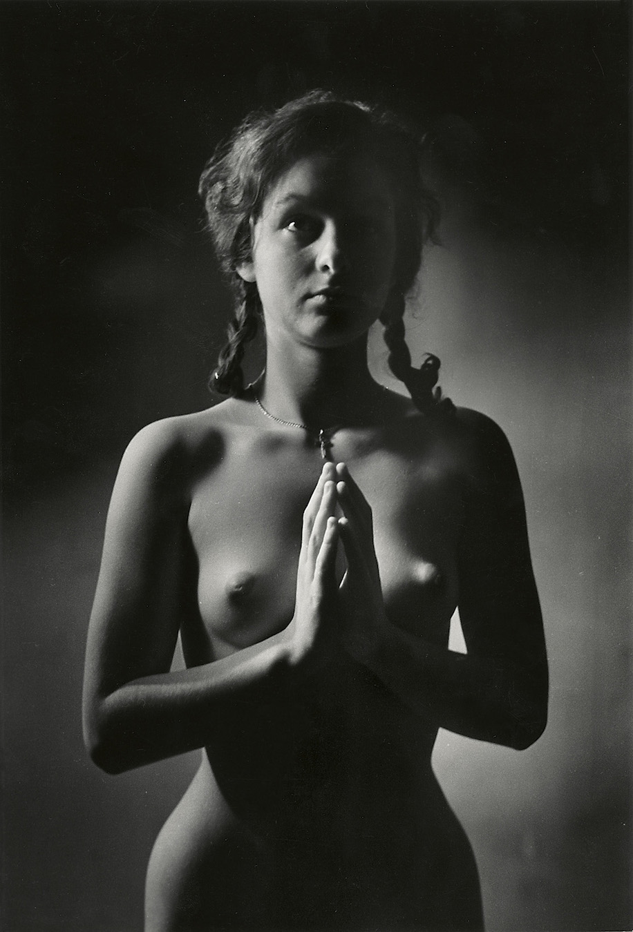 Praying Nude and Nude, from the series “Heliography”