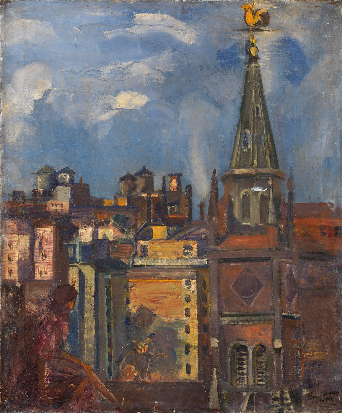 City View with Church