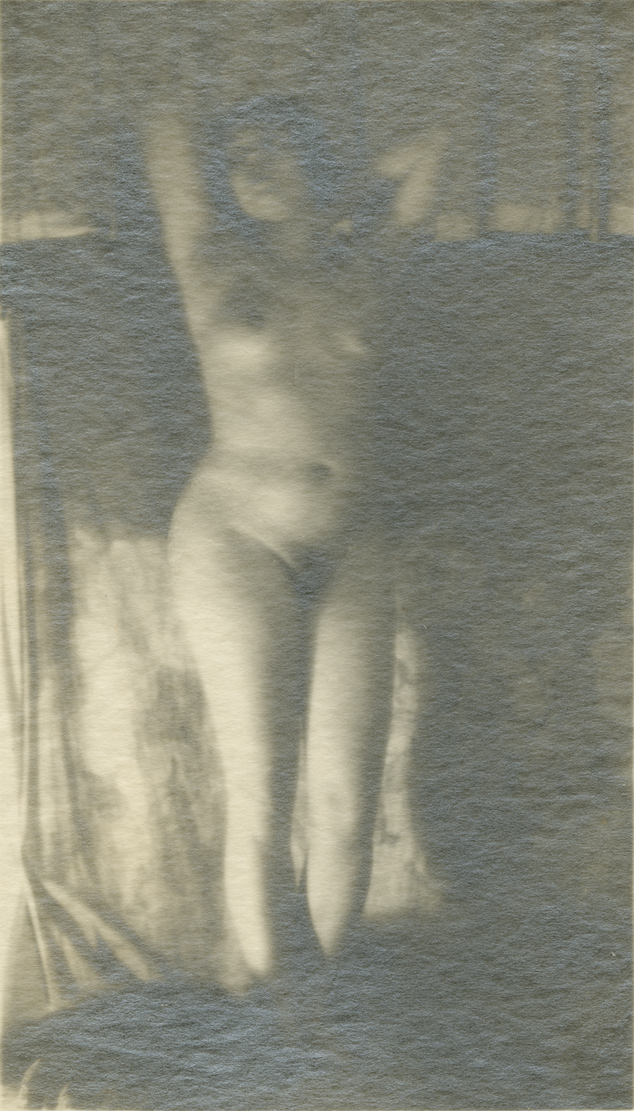 Nude Standing in Front of the Light