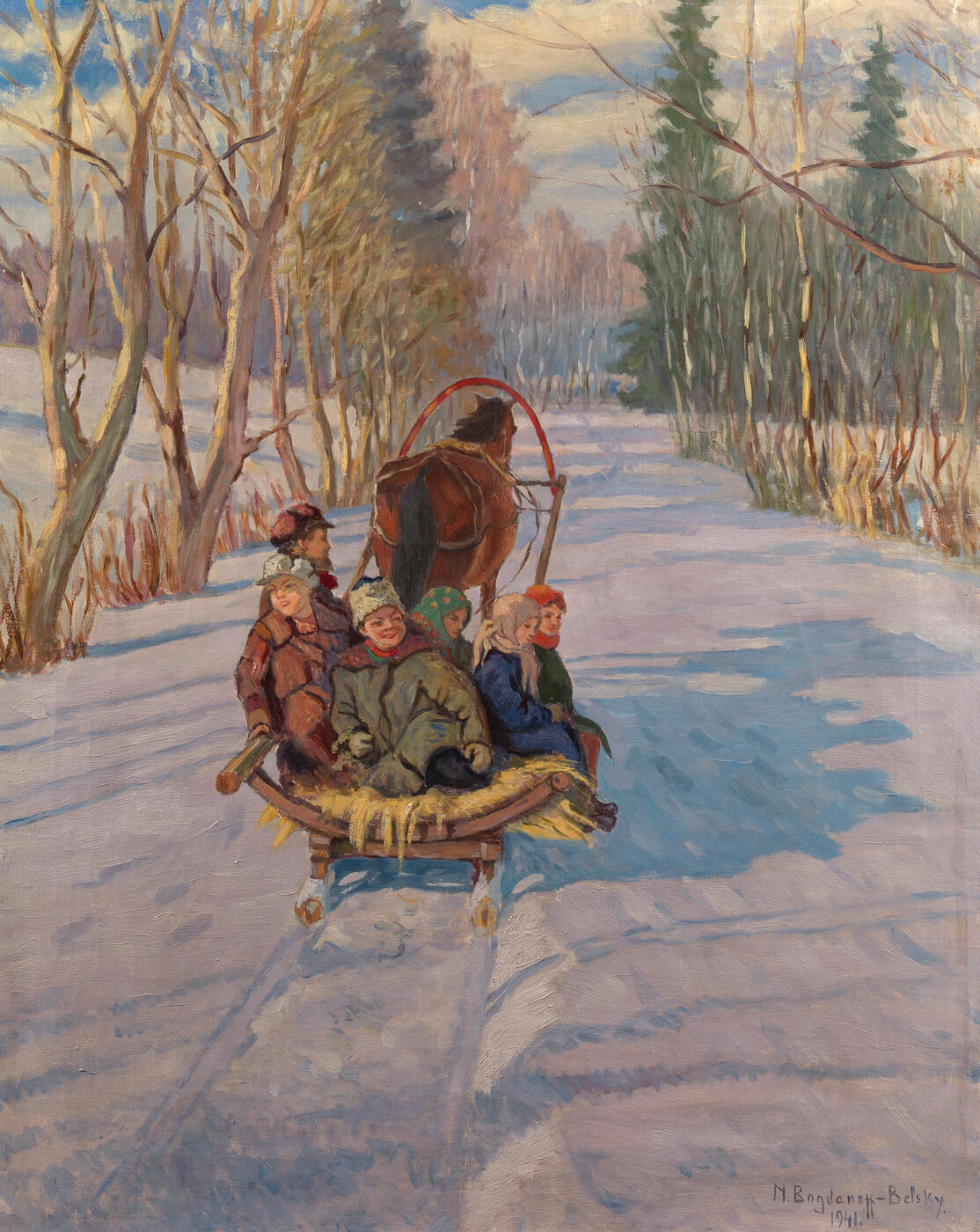 Children on a Sledge