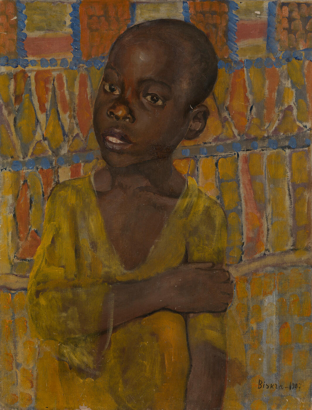 Portrait of an African Boy