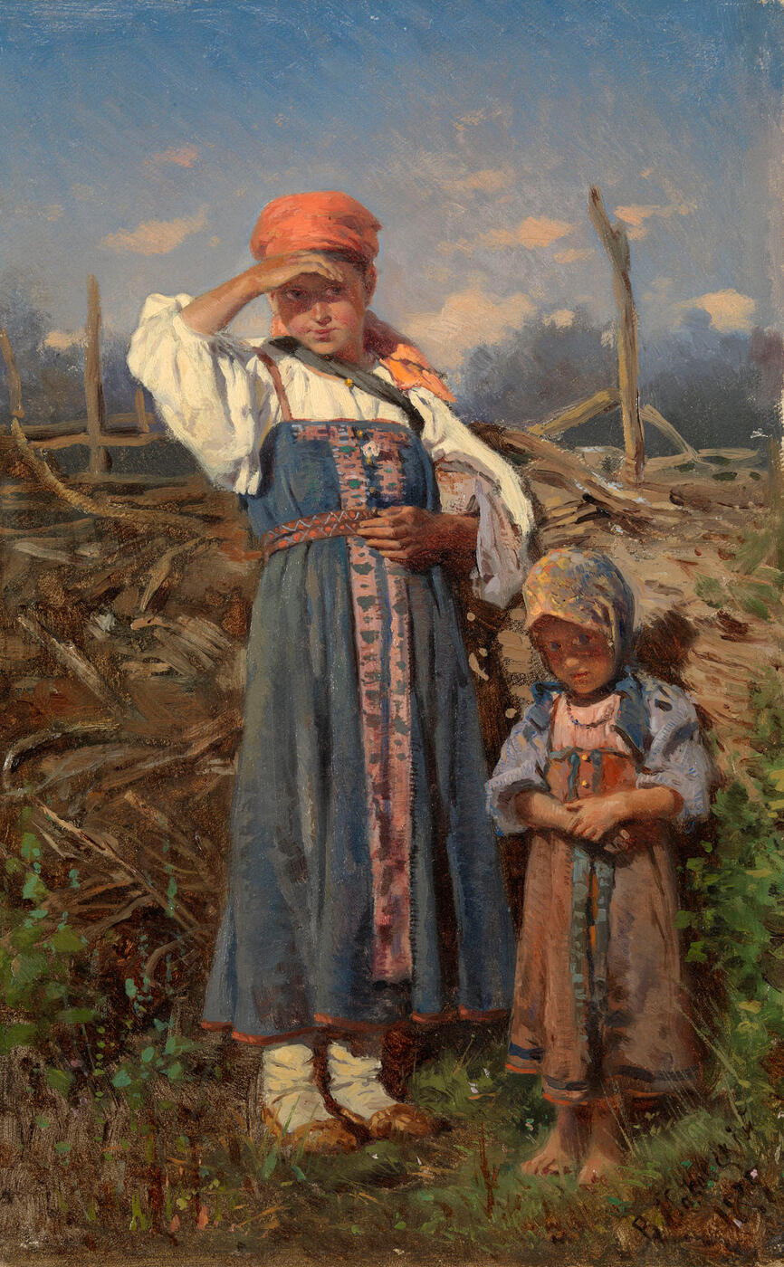 Two Peasant Girls