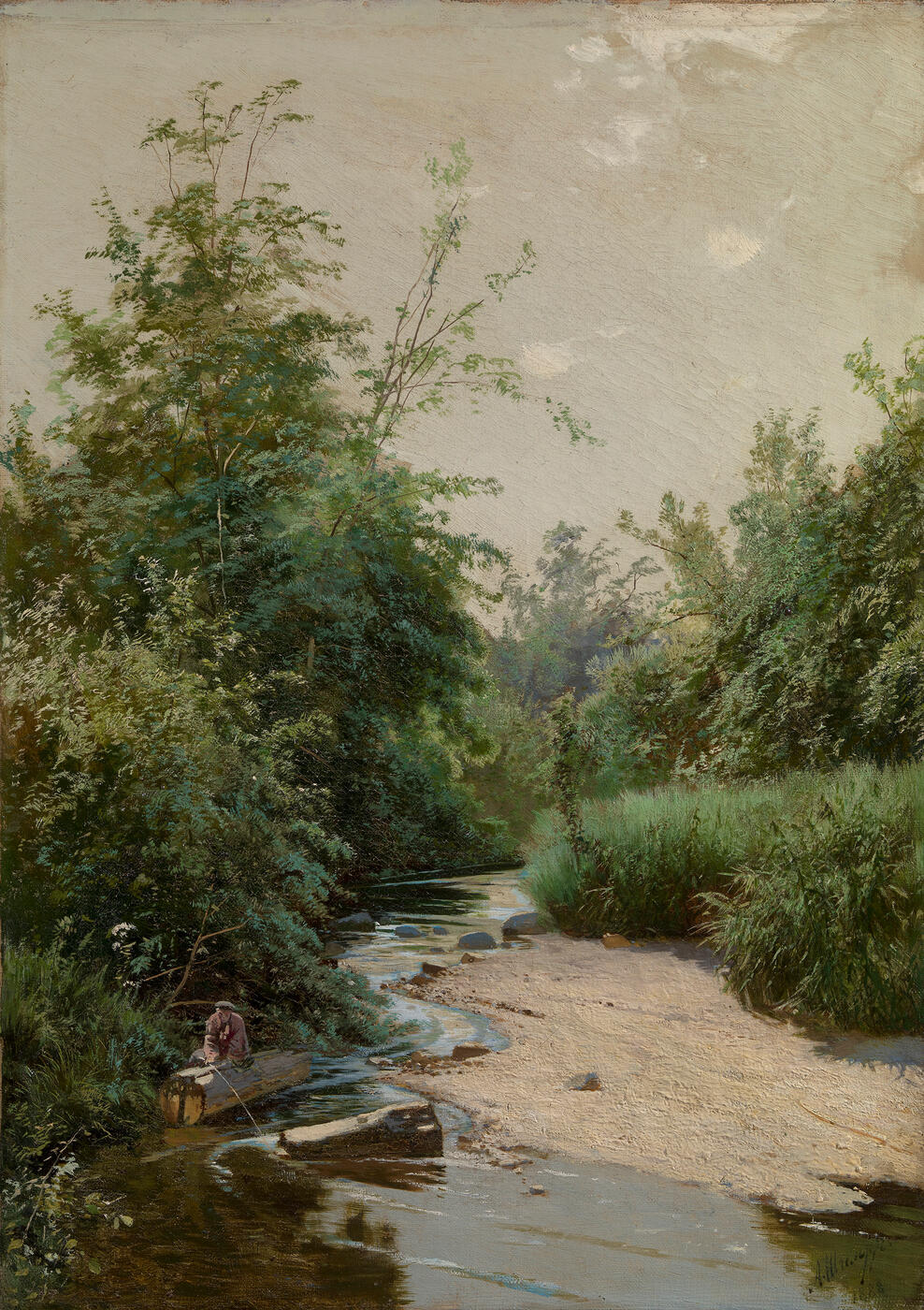 Fisherman on the Forest River