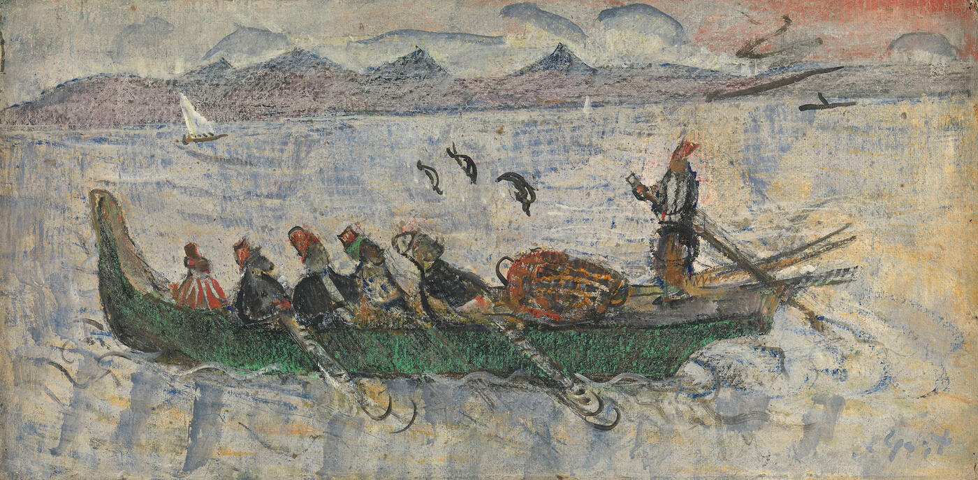 Men in a Boat. Istanbul