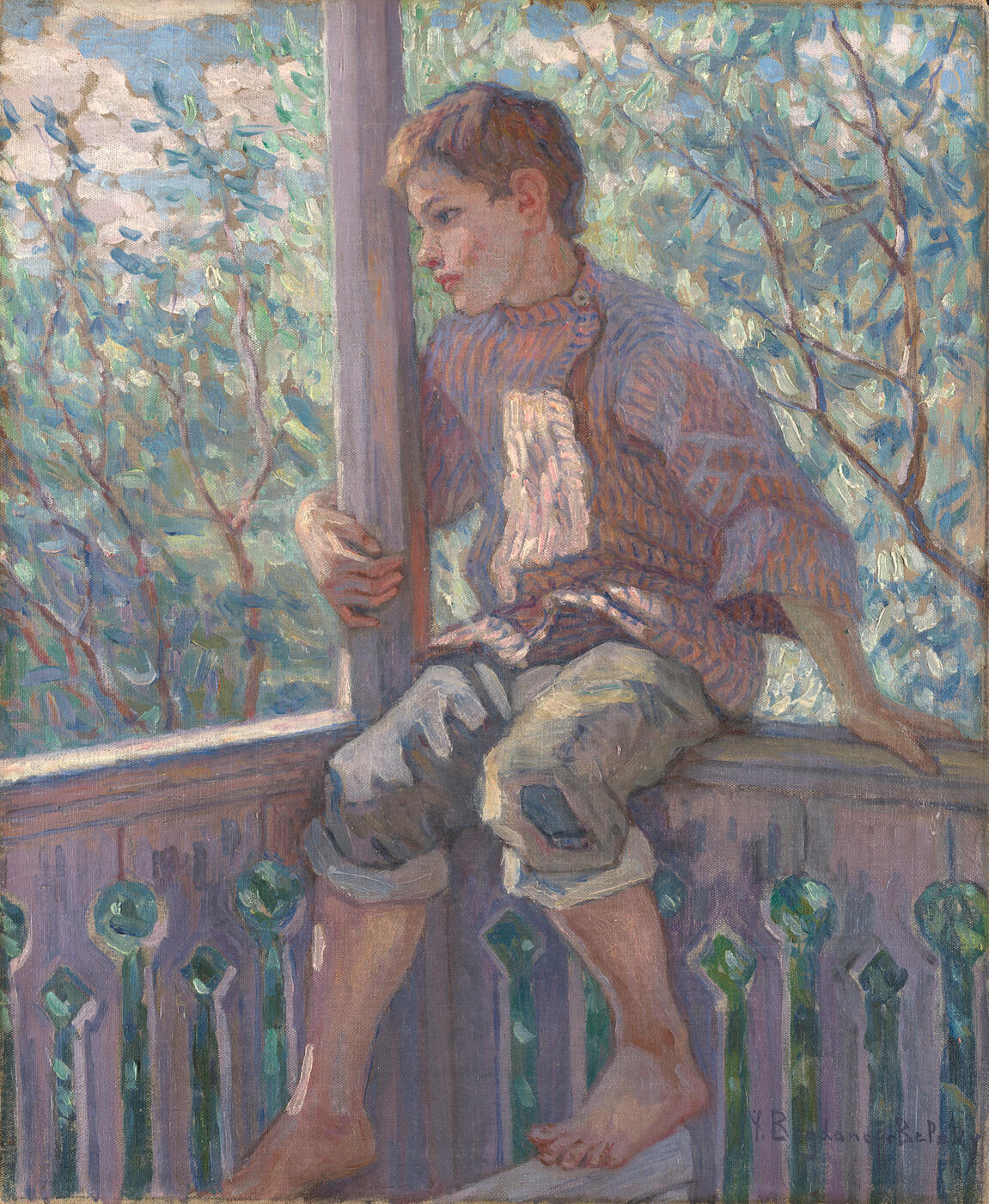 Portrait of the Artist's Stepson
