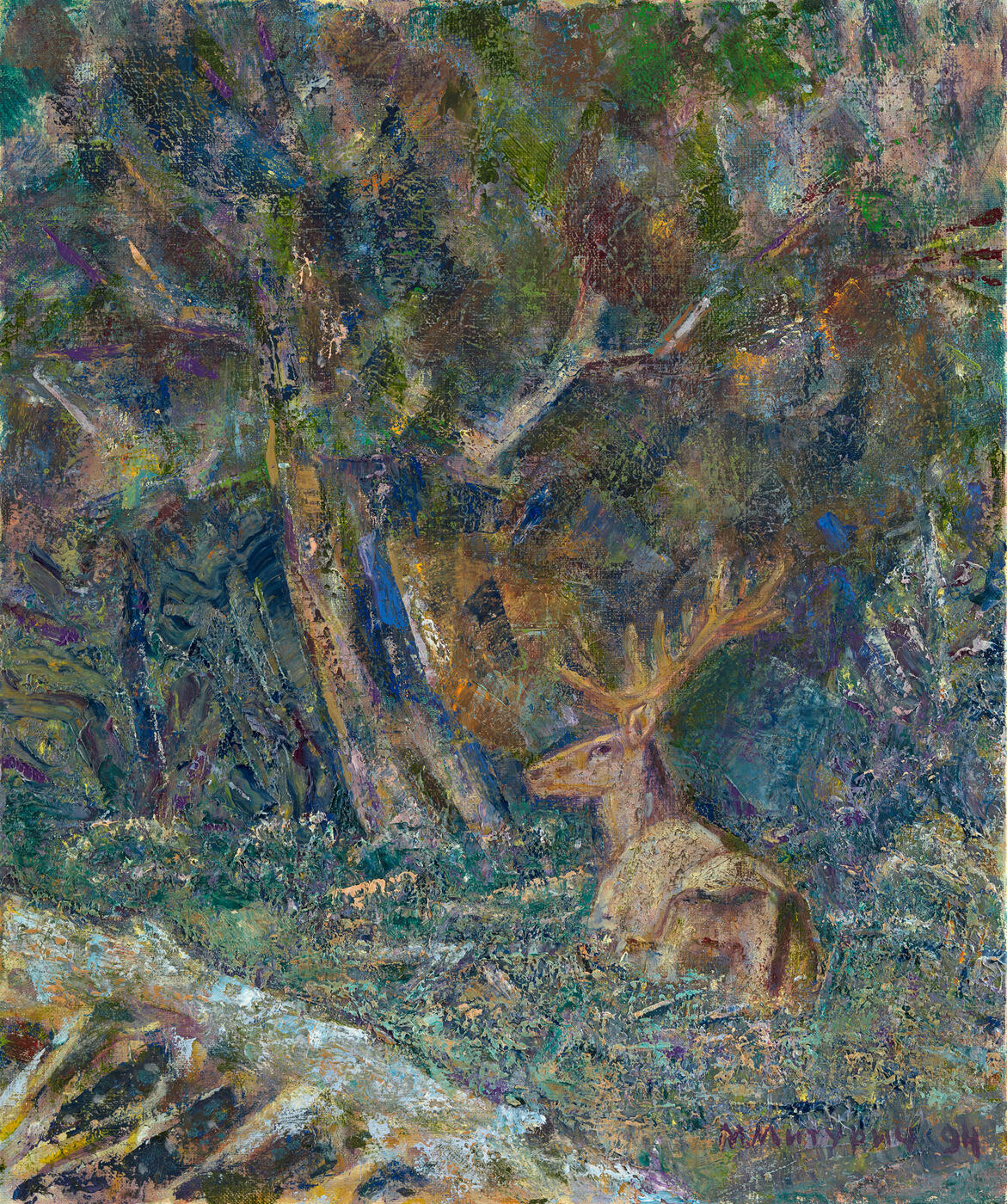 Landscape with a Deer