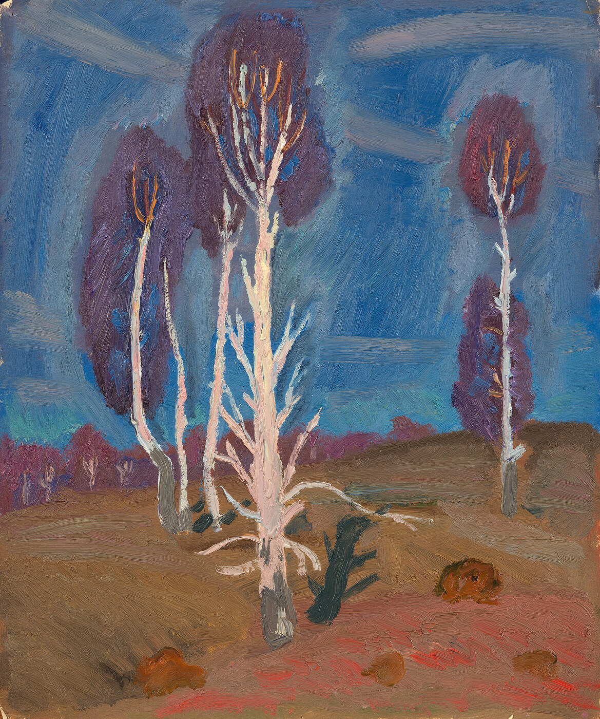 Landscape with Birch Trees