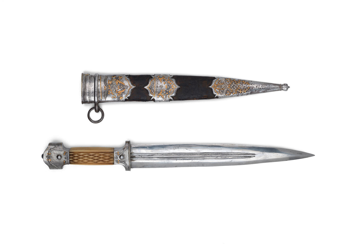 A Kama Dagger with Scabbard