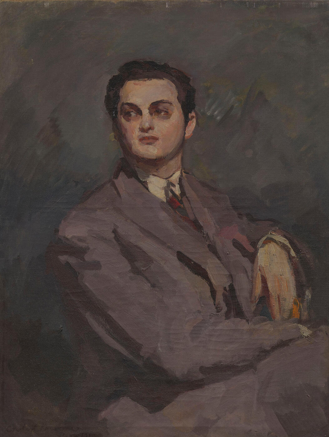 Portrait of the Singer Mikhail Benois