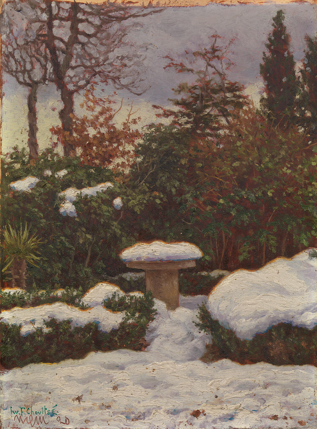 Garden under the Snow