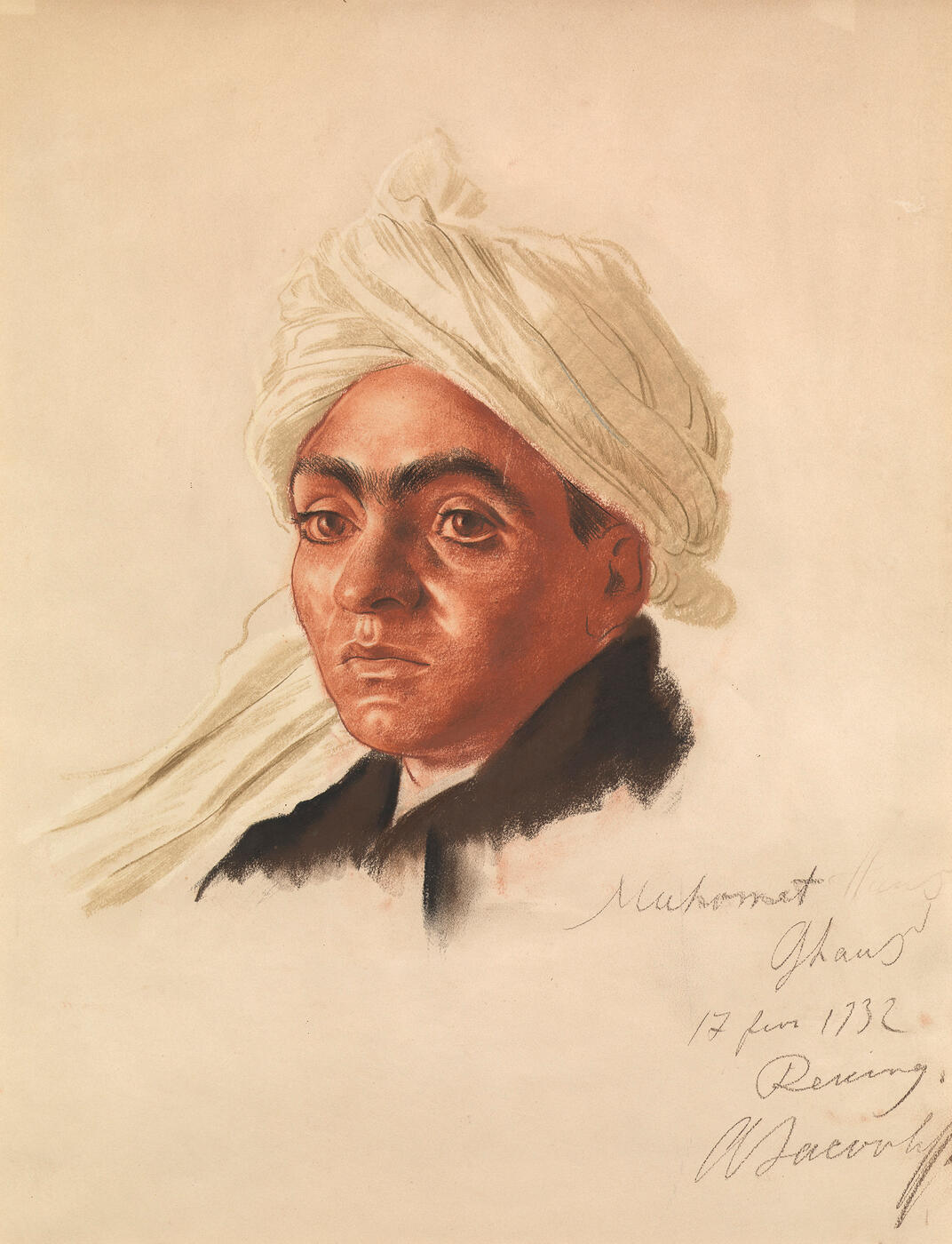 Portrait of Mahomet Ghans