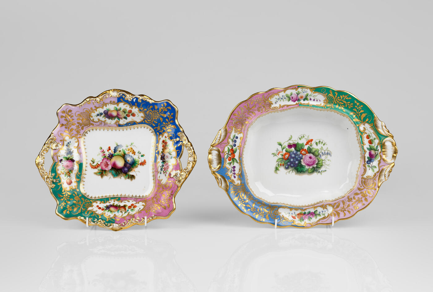 A Pair of Fruit Bowls from the Grand Duke Mikhail Pavlovich Service